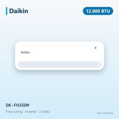 Điều hòa Daikin Inverter 12.000BTU 2 chiều DK-FH35DM