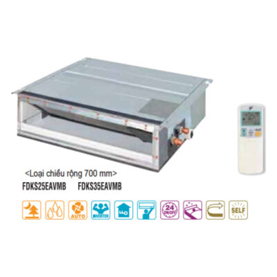 Dàn lạnh điều hòa multi nối ống gió Daikin 9.000 BTU FDKS25EAVMB