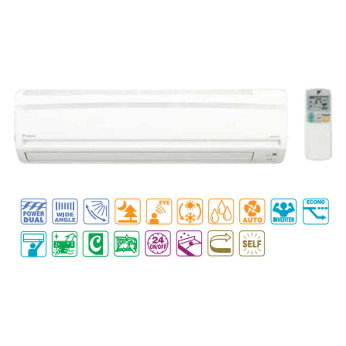 Dàn lạnh điều hòa multi treo tường Daikin Inverter 2 chiều FTXS71FVMA