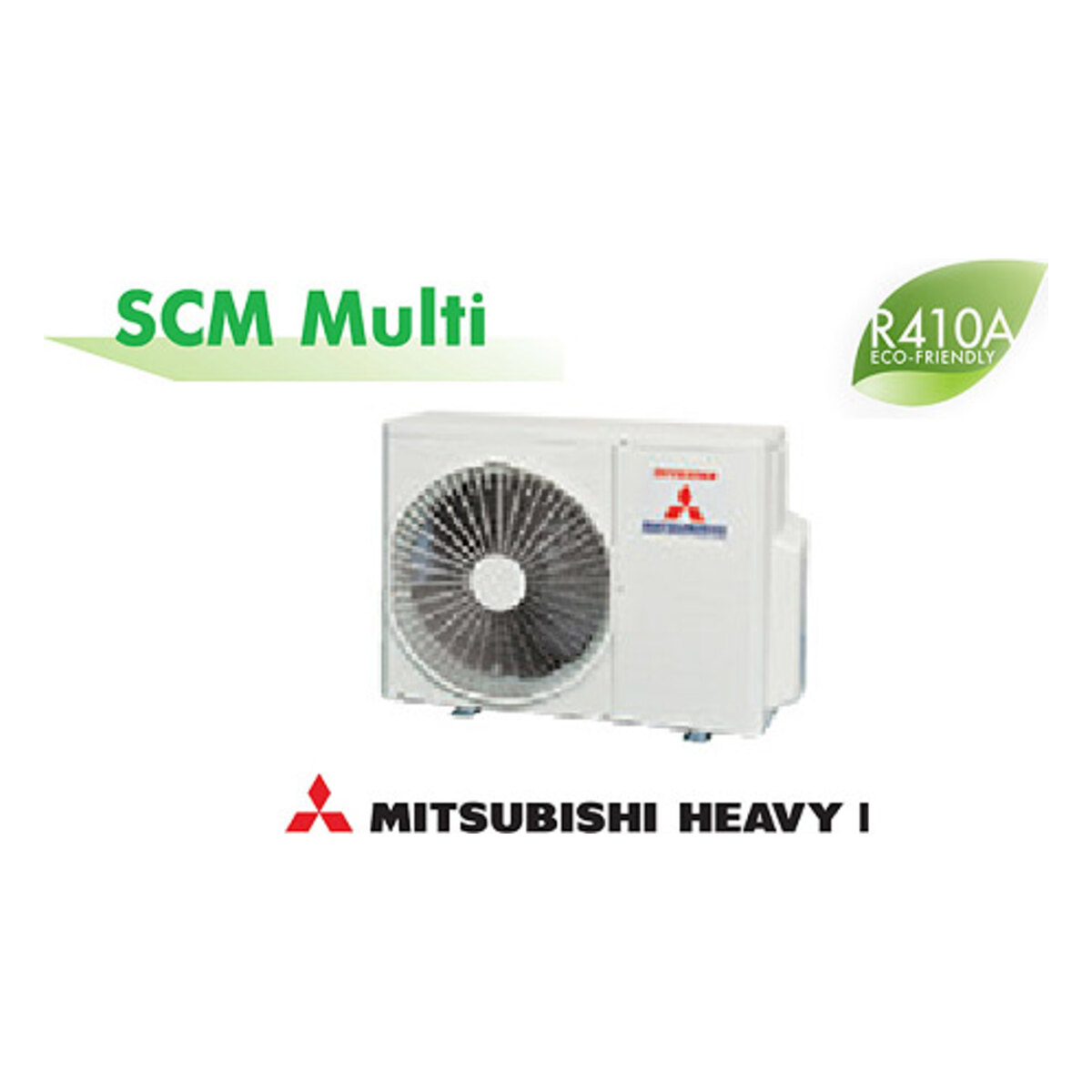 Dàn nóng điều hòa multi Mitsubishi Heavy Inverter 14.000 BTU 2 chiều SCM40ZM-S