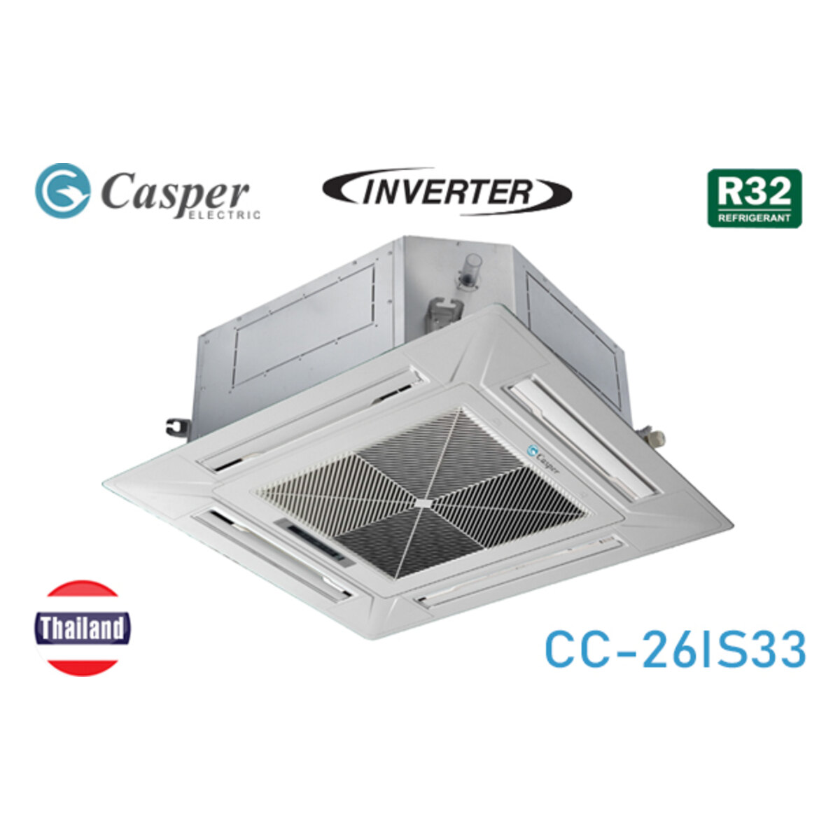 Điều hòa âm trần Casper Inverter 24.000 BTU 1 chiều CC-24IS35