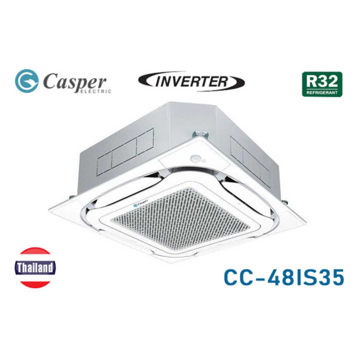 Điều hòa âm trần Casper Inverter 48.000 BTU 1 chiều CC-48IS35 – ảnh 2