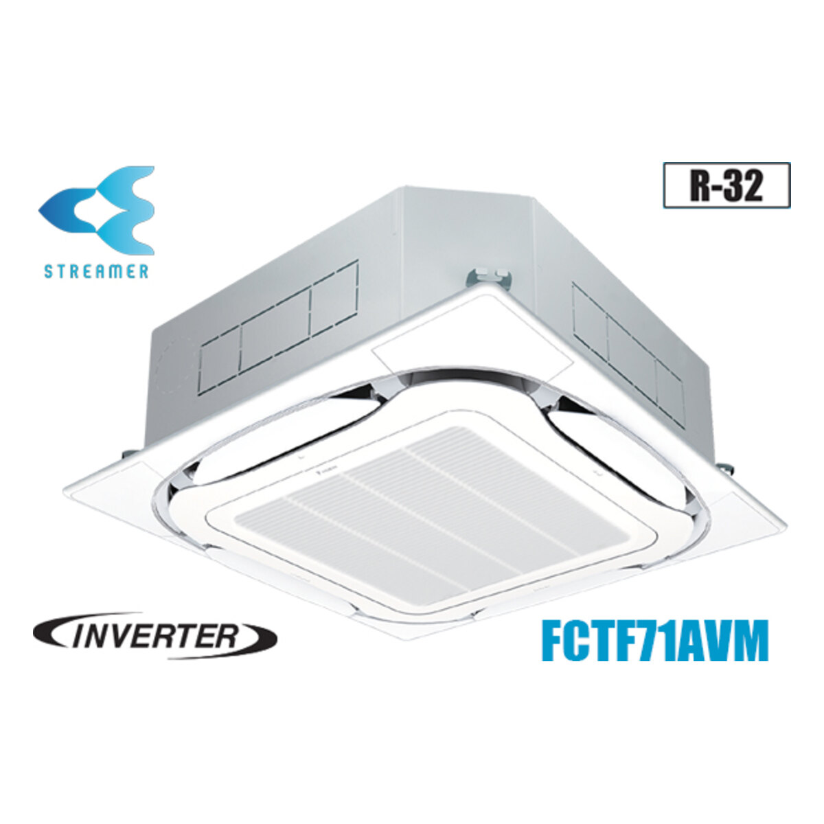 Điều hòa âm trần Daikin Inverter 24.000 BTU 1 chiều FCTF71AVM/RZF71DVM