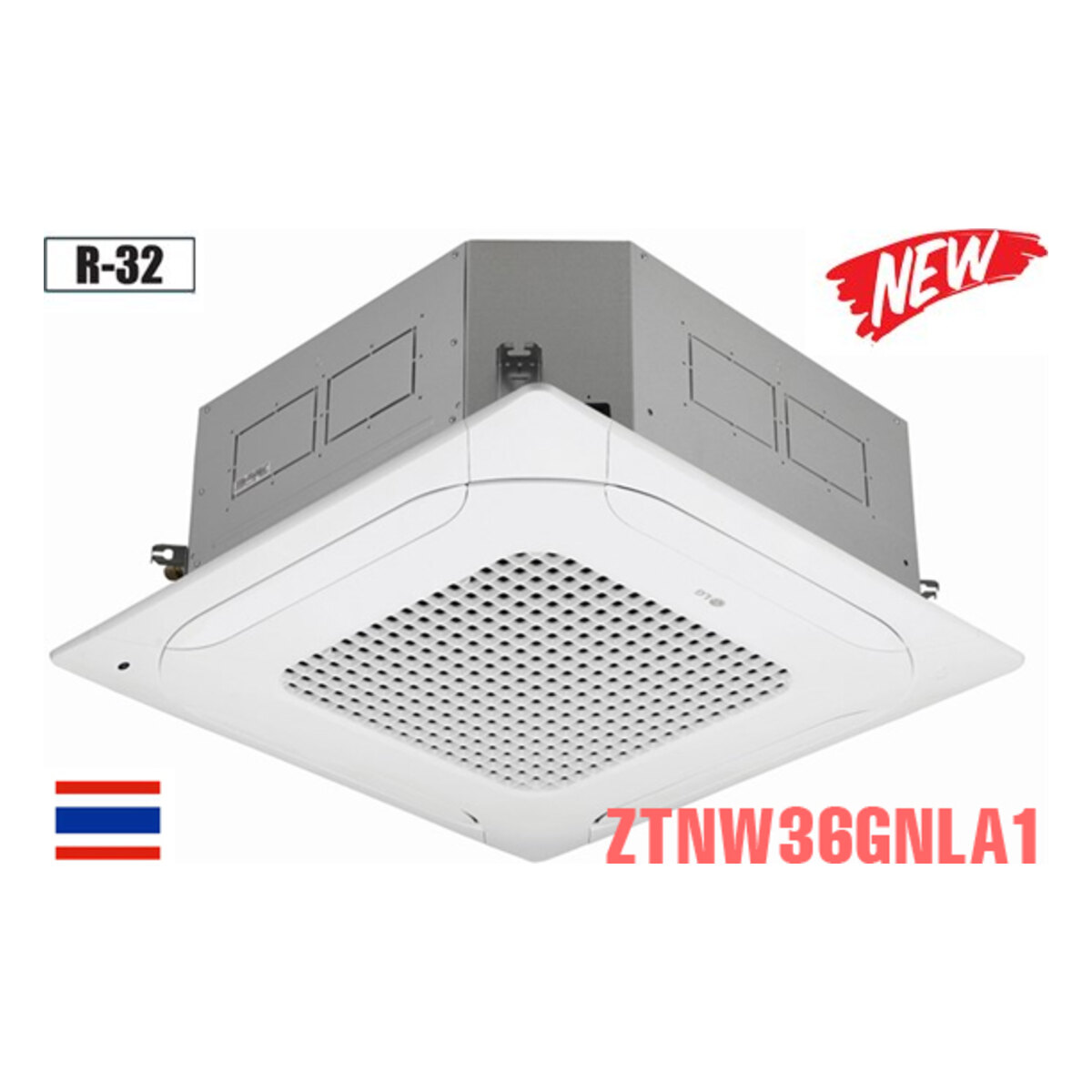 Điều hòa âm trần LG Inverter 36.000 BTU 2 chiều ZTNW36GNLA1/ZUUW36GV1