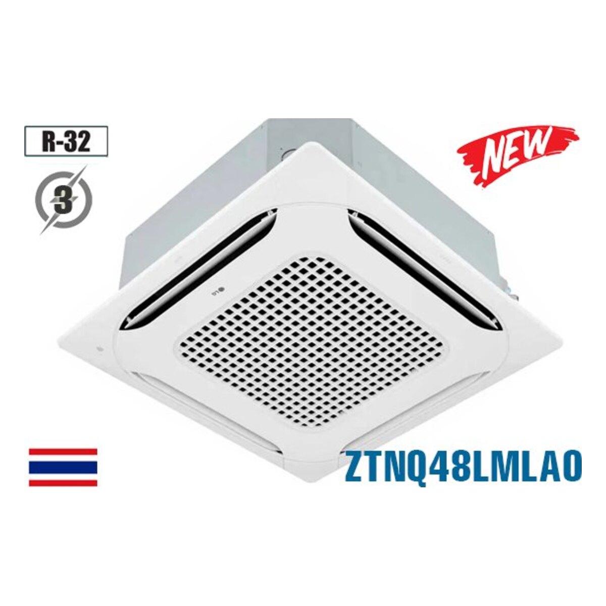 Điều hòa âm trần LG Inverter 48.000 BTU 1 chiều ZTNQ48LMLA0