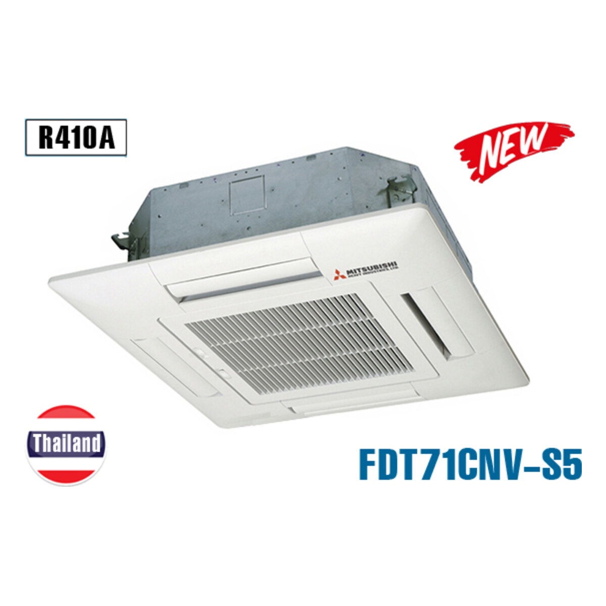Điều hòa âm trần Mitsubishi Heavy 24.000 BTU 1 chiều FDT71CNZ-W5 – ảnh 2