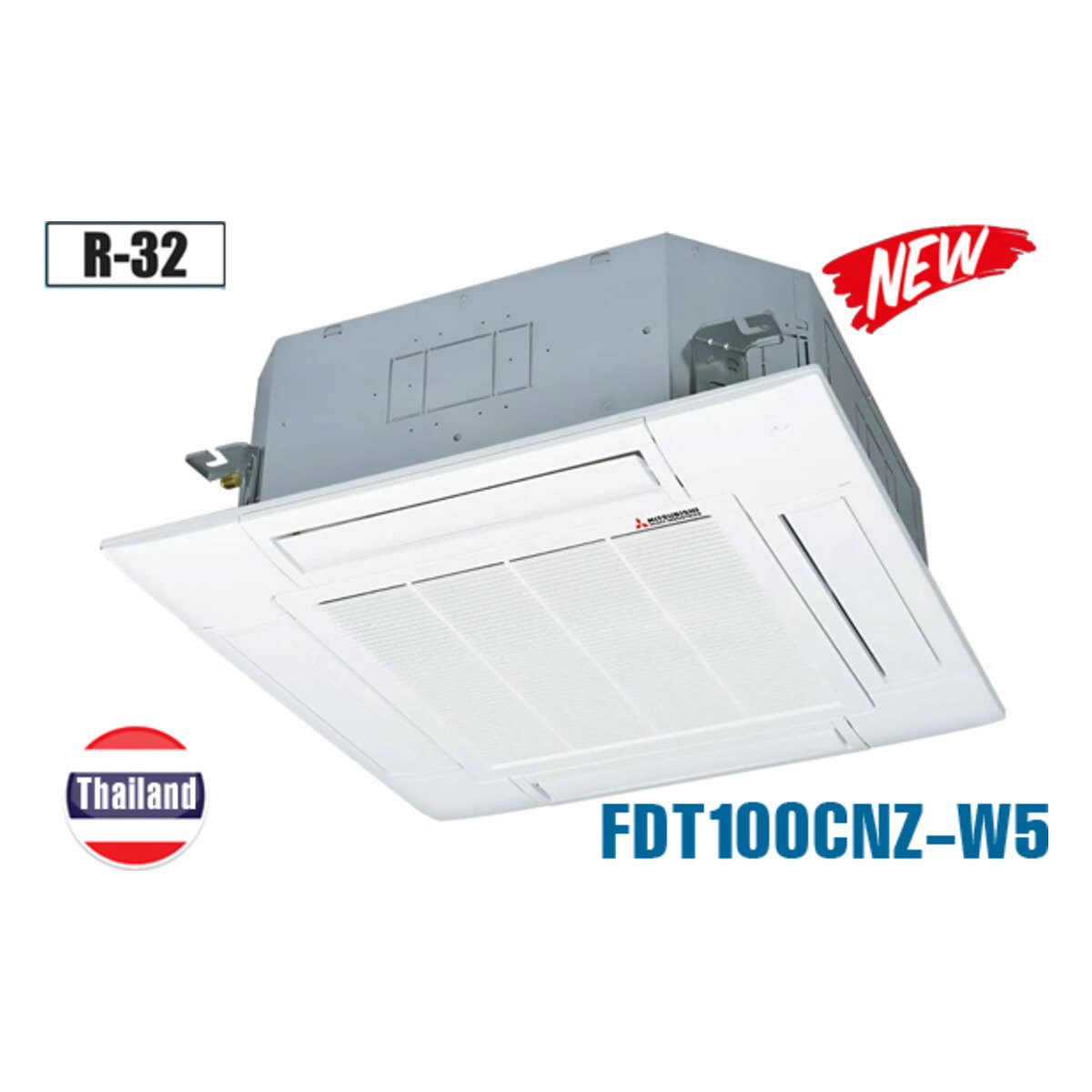 Điều hòa âm trần Mitsubishi Heavy 34.000 BTU 1 chiều FDT100CNZ-W5/FDC100CNZ-W5