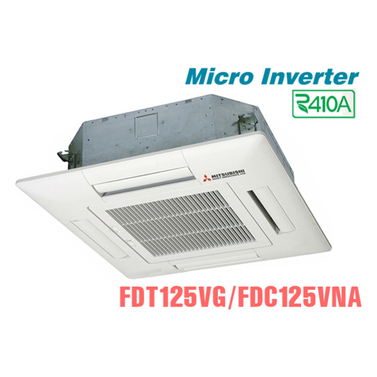 Điều hòa âm trần Mitsubishi Heavy Inverter 45.000 BTU 2 chiều FDT125VH/FDC125VNA-W