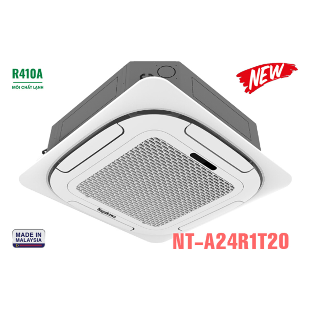Điều hòa âm trần Nagakawa 24.000 BTU 2 chiều NT-A24R1T20