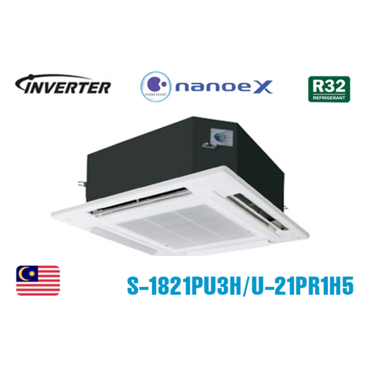 Điều hòa âm trần Panasonic Inverter 20.500 BTU 1 chiều S-1821PU3H/U-21PR1H5