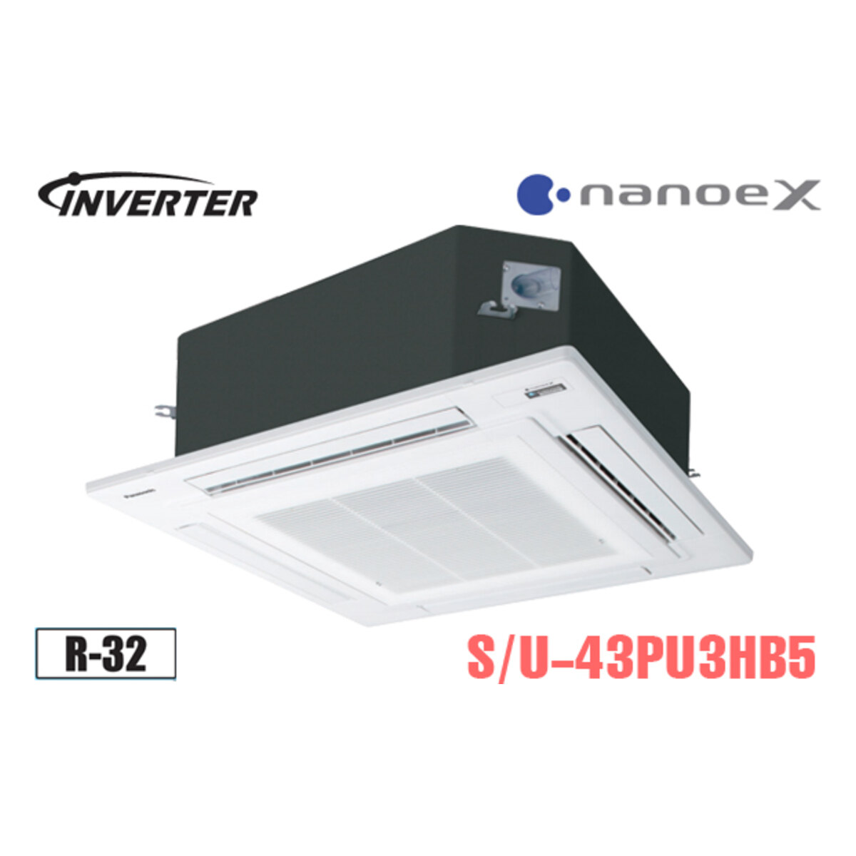 Điều hòa âm trần Panasonic Inverter 43.000 BTU 2 chiều S/U-43PU3HB8