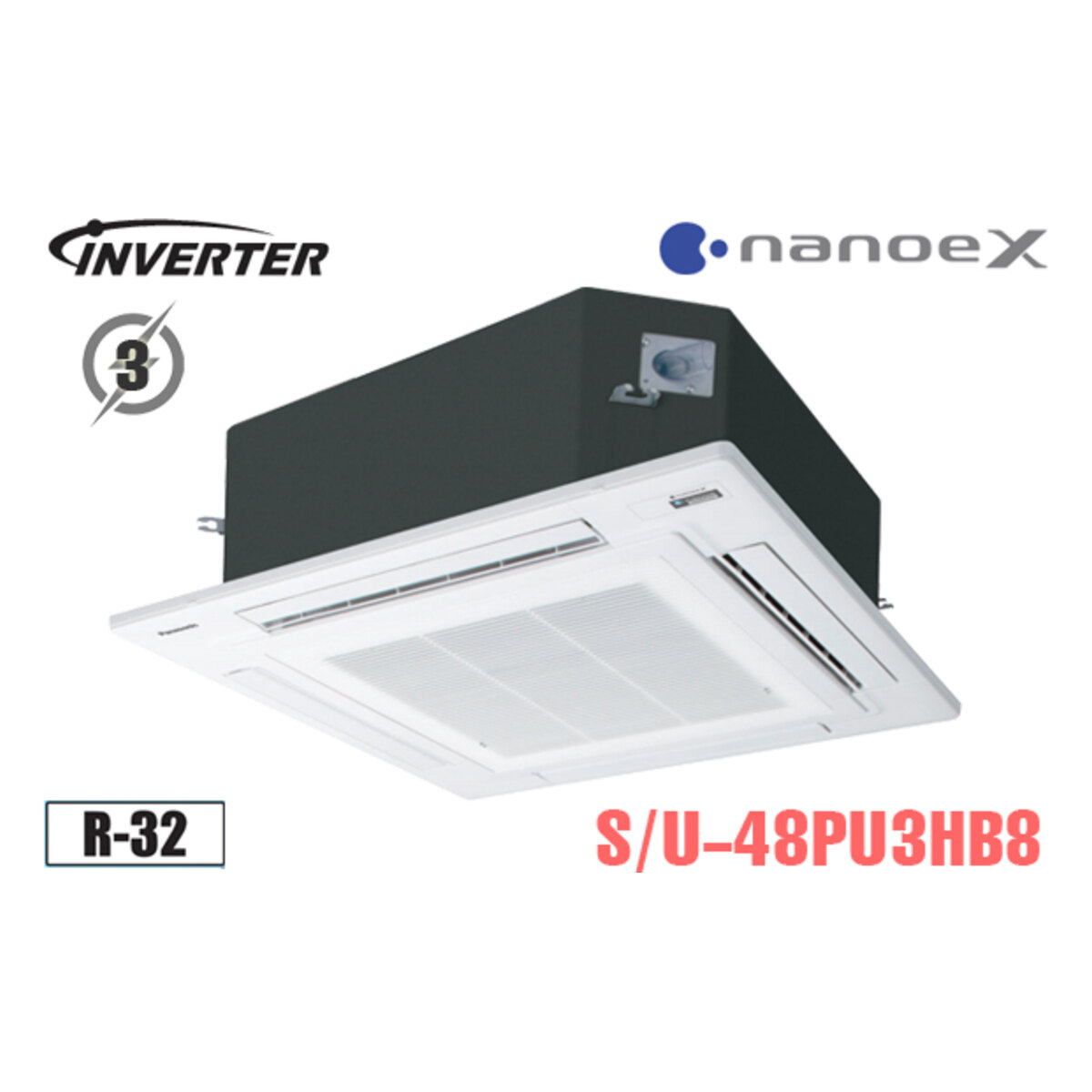 Điều hòa âm trần Panasonic Inverter 48.000 BTU 2 chiều S/U-48PU3HB8