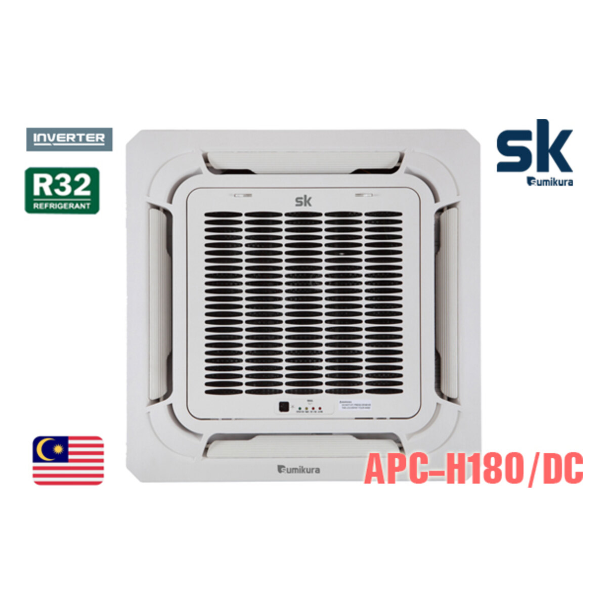 Điều hòa âm trần Sumikura Inverter 18.000 BTU 2 chiều APC-H180/DC