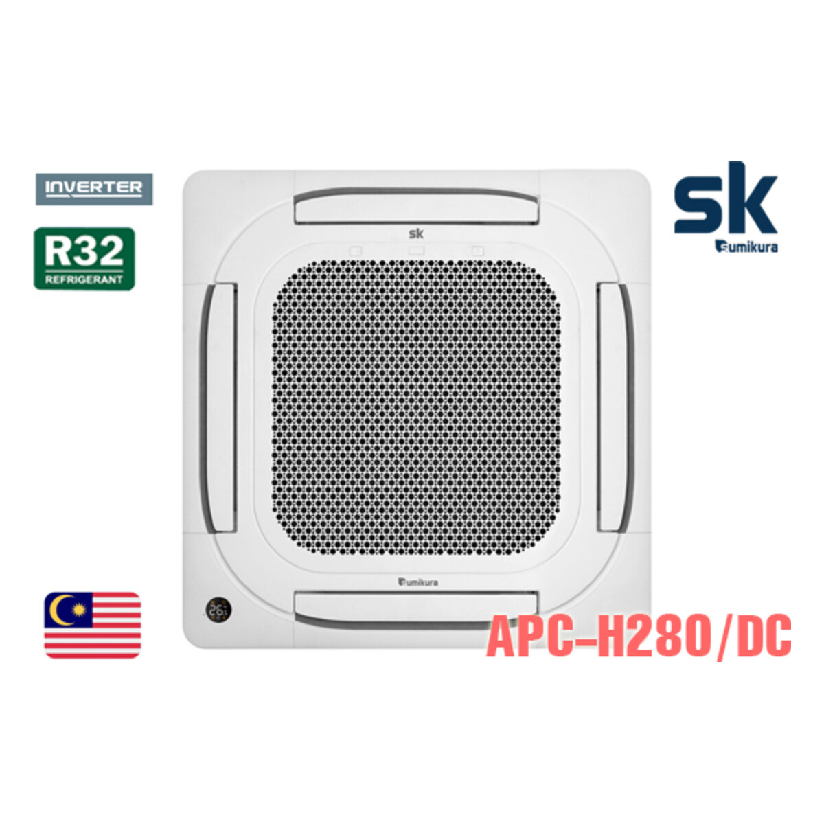 Điều hòa âm trần Sumikura Inverter 28.000 BTU 2 chiều APC-H280/DC