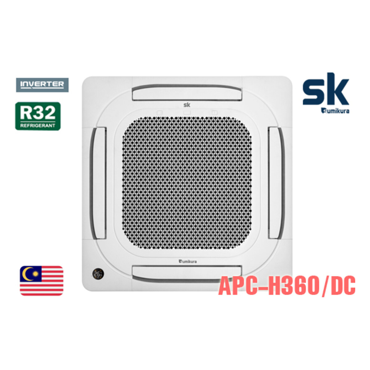Điều hòa âm trần Sumikura Inverter 36.000 BTU 2 chiều APC-H360/DC