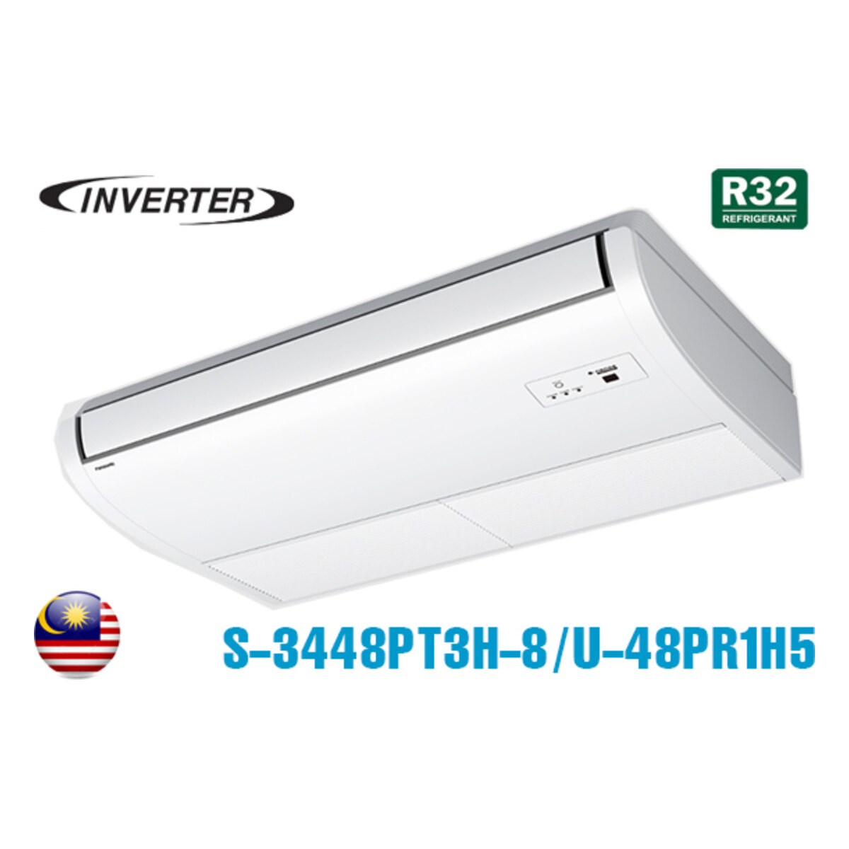 Điều hòa áp trần Panasonic Inverter 48.000 BTU 1 chiều S-3448PT3H-8/U-48PR1H5