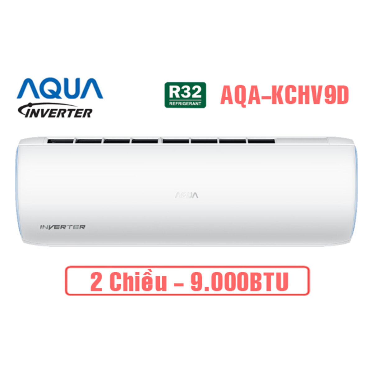 Điều hòa Aqua 9.000 BTU 2 chiều AQA-H10PH