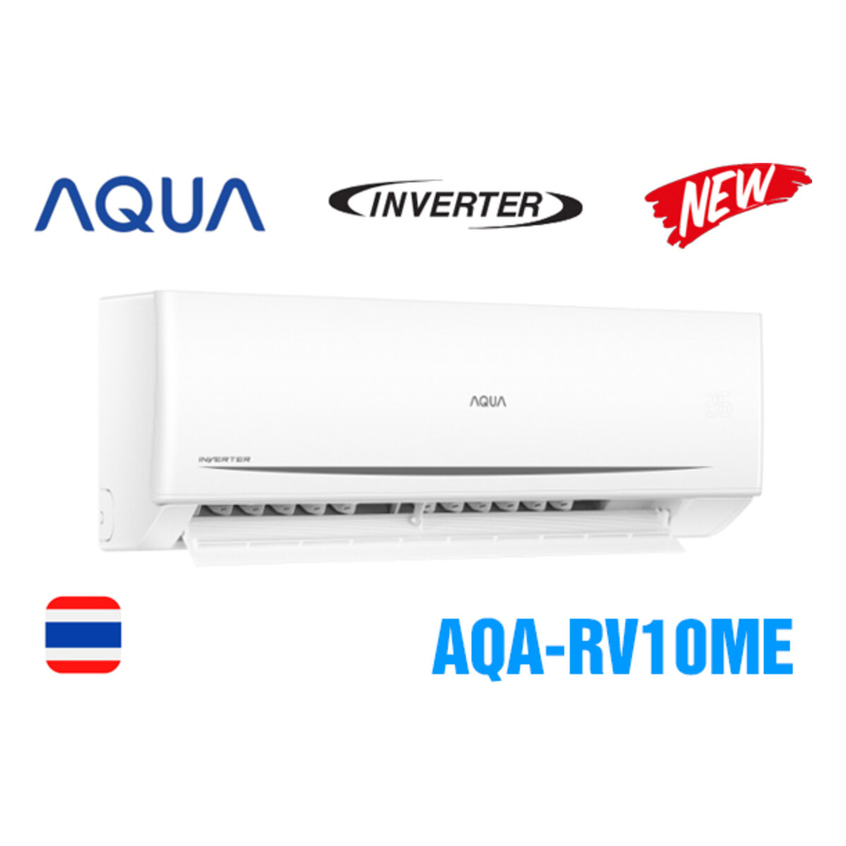 Điều hòa Aqua Inverter 9.000 BTU 1 chiều AQA-RV10ME