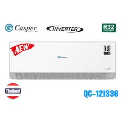 Điều hòa Casper Inverter 12.000 BTU 1 chiều QC-12IS36