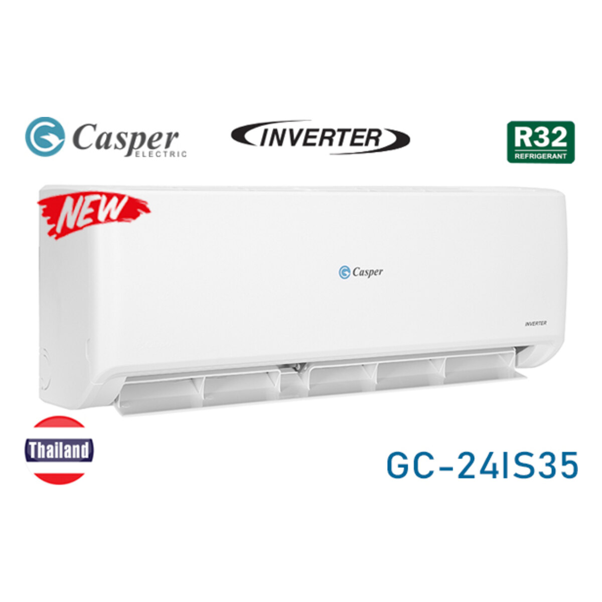 Điều hòa Casper Inverter 18.000 BTU 1 chiều GC-24IS35 – ảnh 2