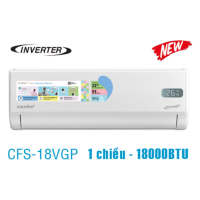 Điều hòa Comfee Inverter 18.000 BTU 1 chiều CFS-18VGP