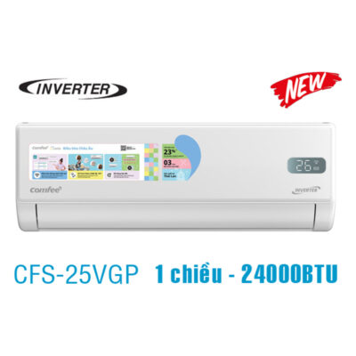 Điều hòa Comfee Inverter 24.000 BTU 1 chiều CFS-25VGP