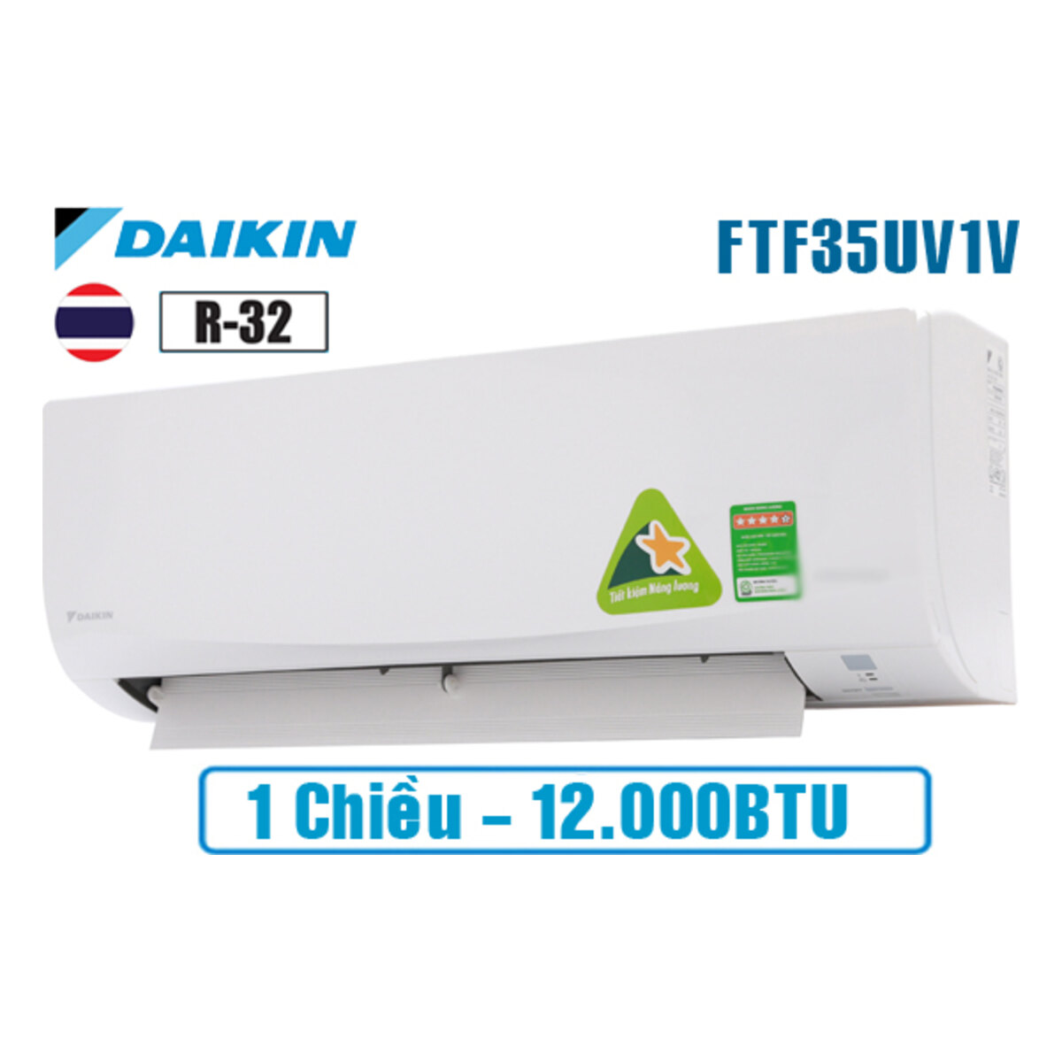 Điều hòa Daikin 12.000 BTU 1 chiều FTF35UV1V