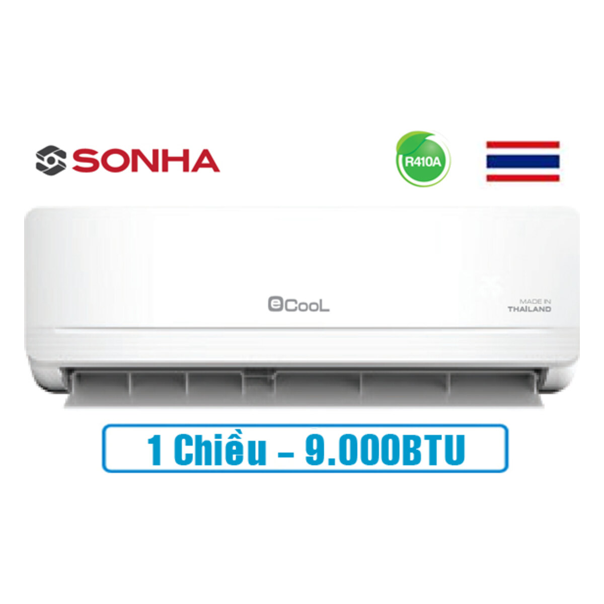 Điều hòa E-cool 9.000 BTU 1 chiều ECL-1E09ST