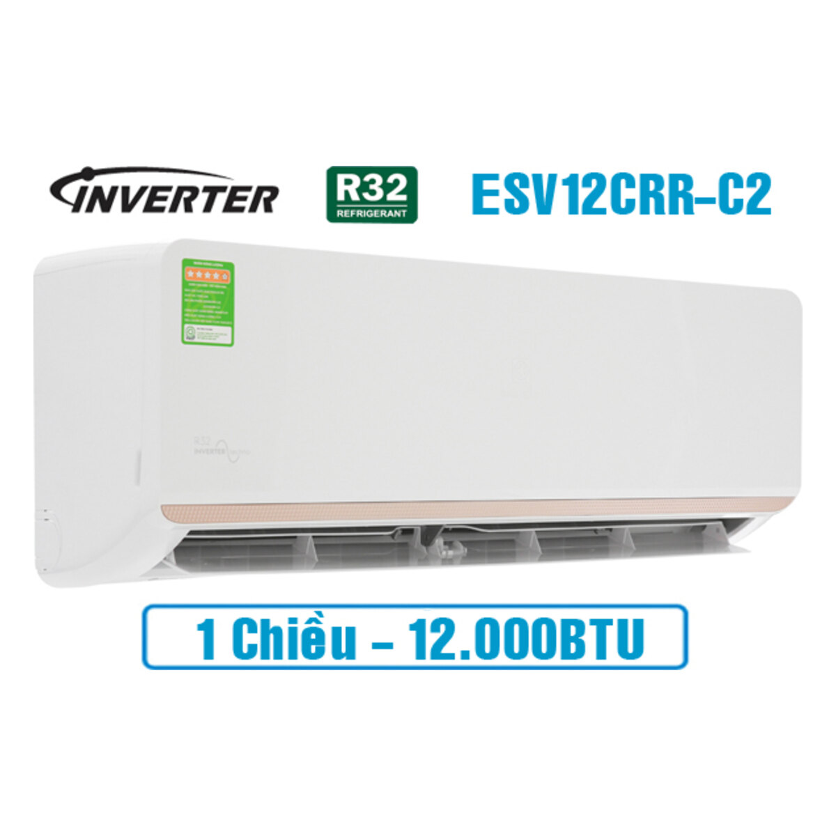 Điều hòa Electrolux Inverter 12.000 BTU 1 chiều ESV12CRR-C2