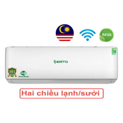 Điều hòa Erito 9.000 BTU 2 chiều N15HS1