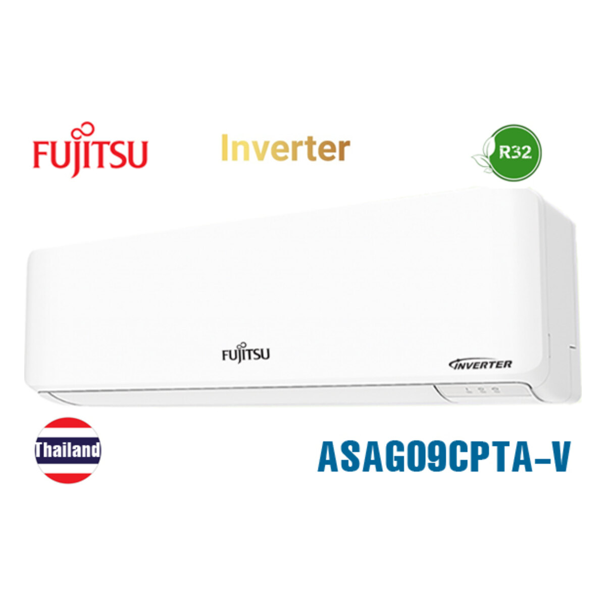Điều hòa Fujitsu Inverter 9.000 BTU 1 chiều ASAG09CPTA-V