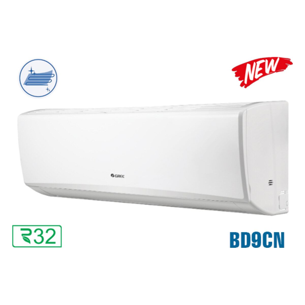 Điều hòa Gree 9.000 BTU 1 chiều BD9CN