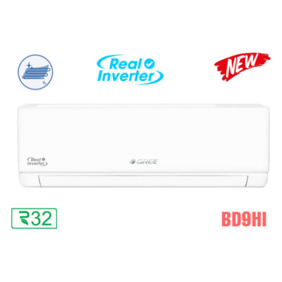Điều hòa Gree Inverter 9.000 BTU 2 chiều BD9HI
