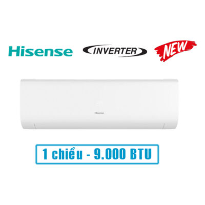 Điều hòa Hisense Inverter 9.000 BTU 1 chiều AS-10TR4RYDTU02