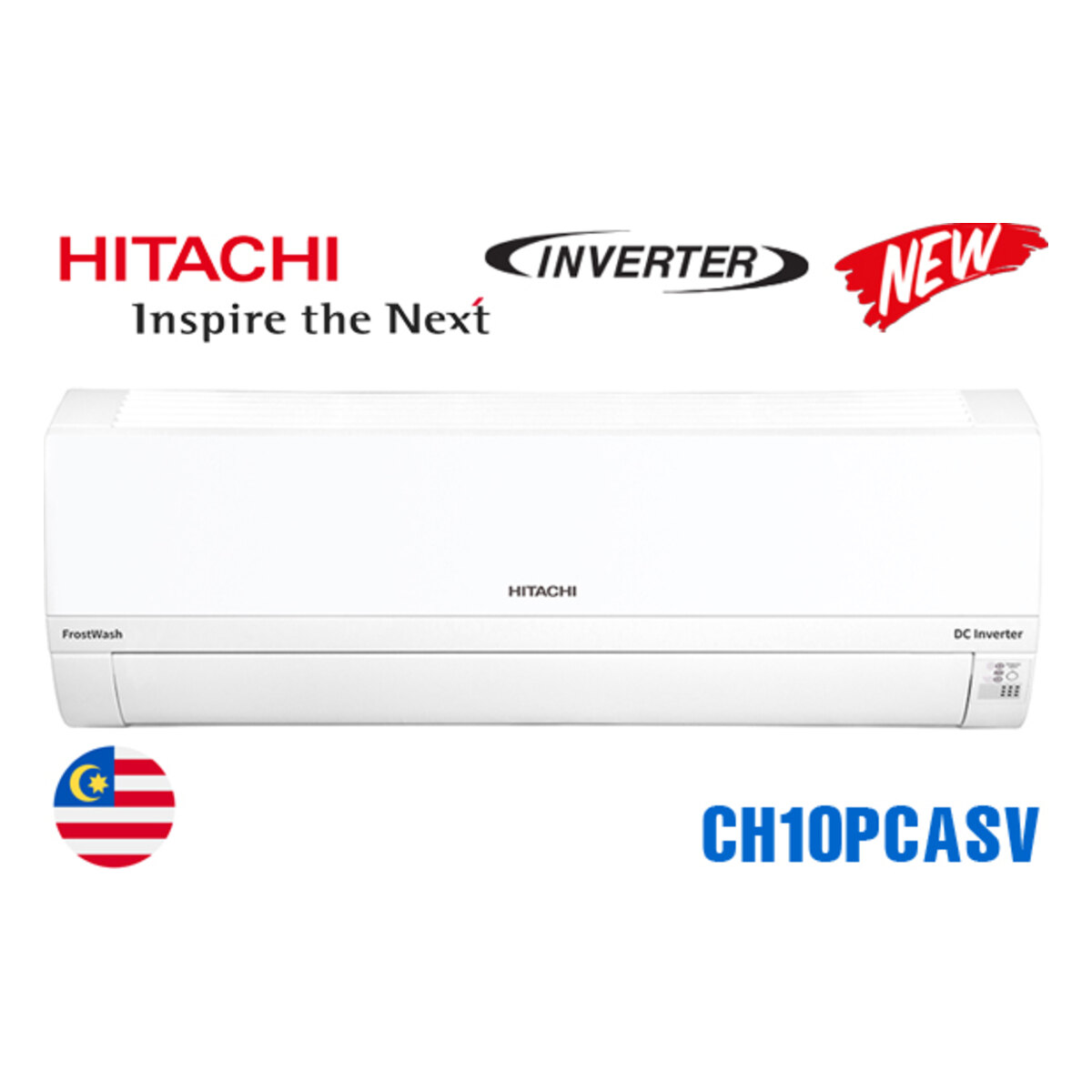 Điều hòa Hitachi 9.000 BTU 1 chiều CH10PCASV