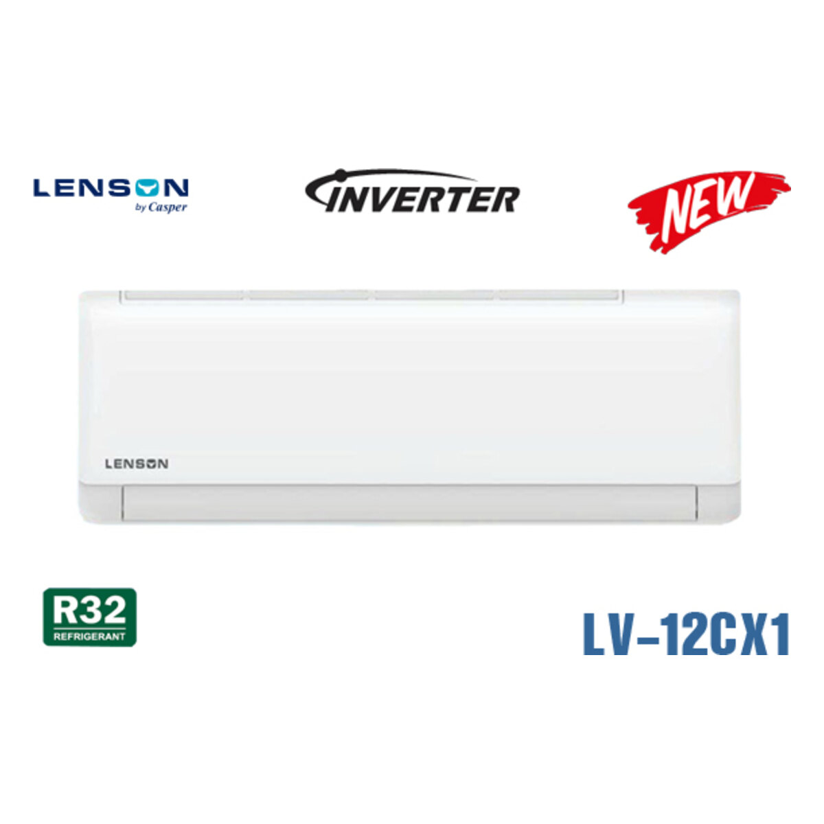 Điều hòa Lenson Inverter 12.000 BTU 1 chiều LV-12CX1