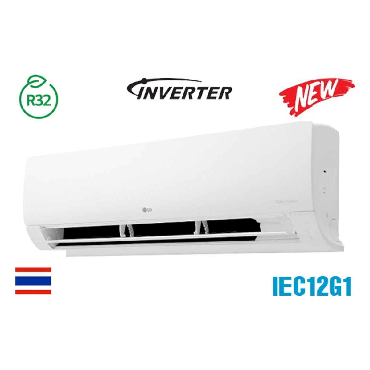 Điều hòa LG Inverter 12.000 BTU 1 chiều IEC12G1