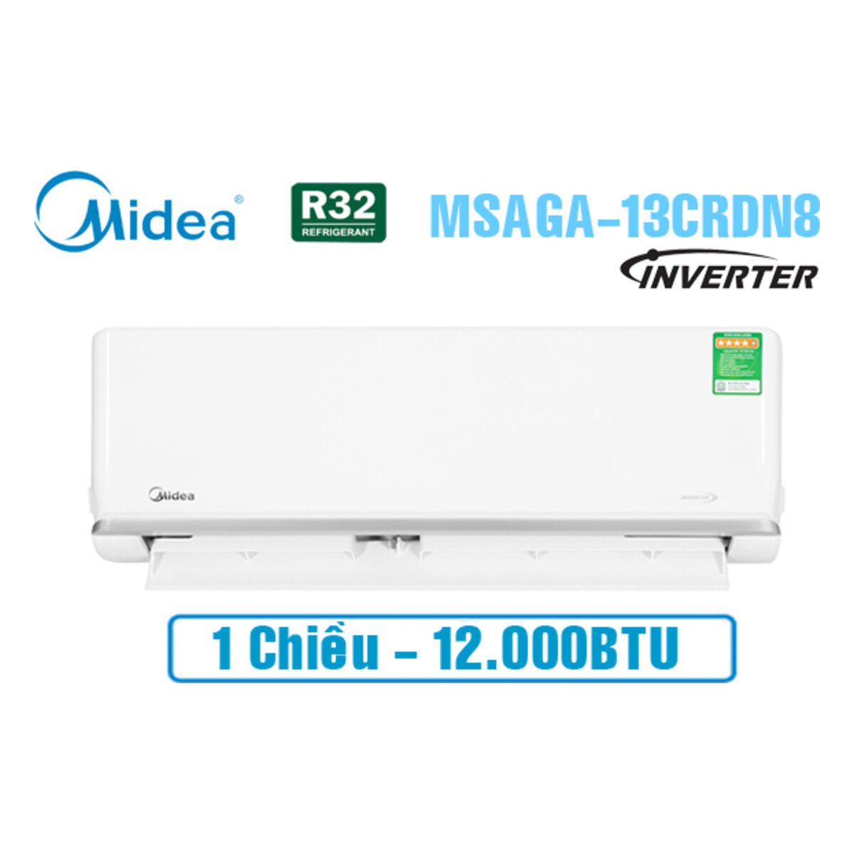 Điều hòa Midea 12.000 BTU 1 chiều MSPT-12CRN8