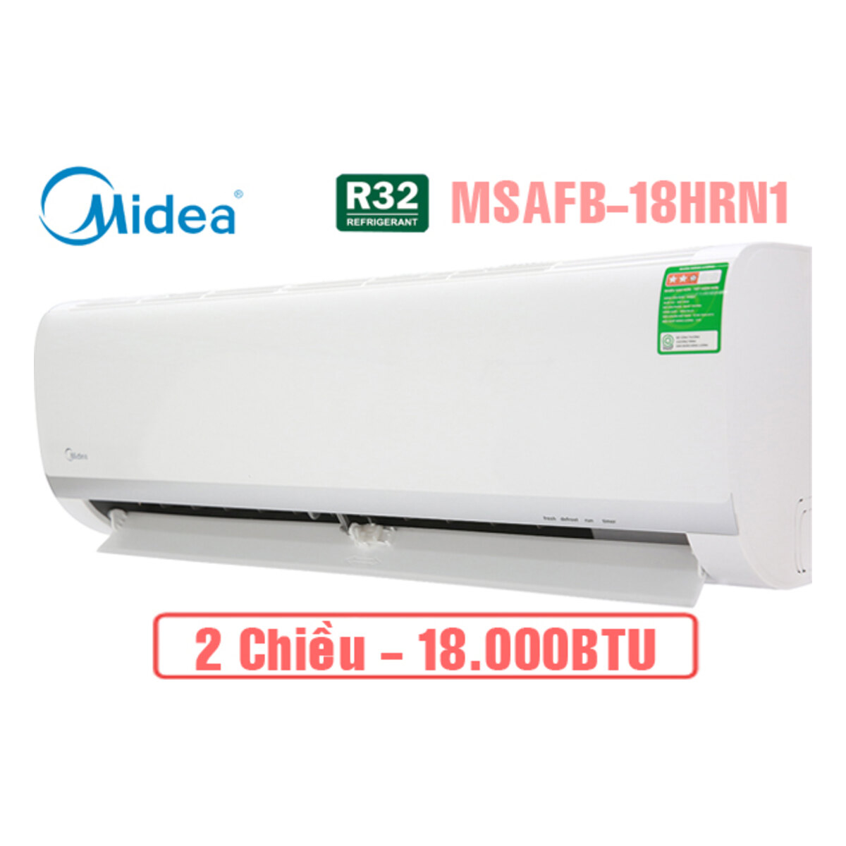 Điều hòa Midea 18.000 BTU 2 chiều MSAFCU-18HRFN8