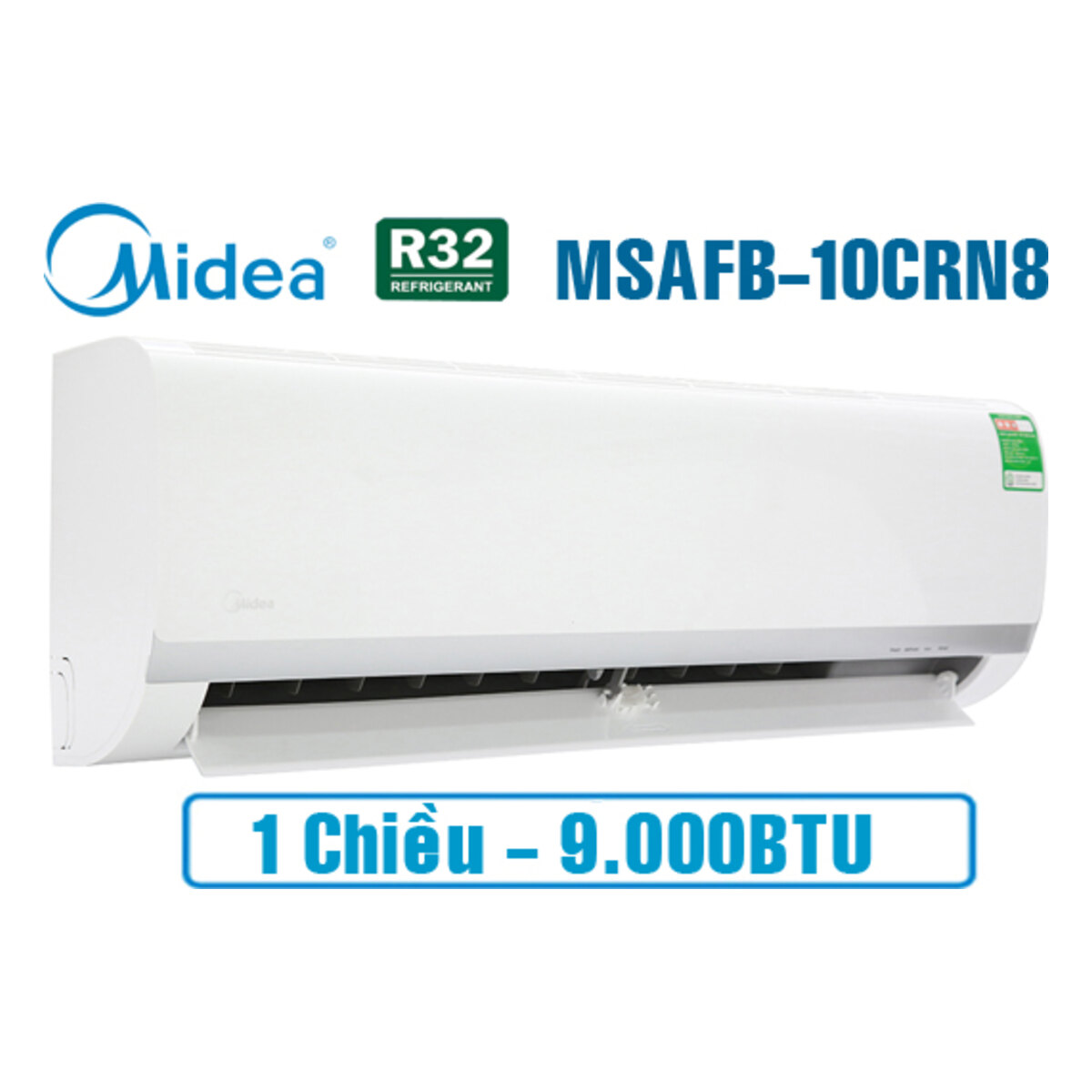Điều hòa Midea 9.000 BTU 1 chiều MSAFII-10CRN8