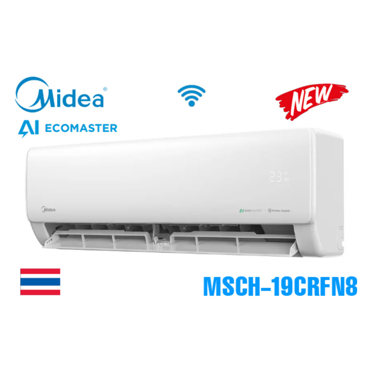 Điều hòa Midea Inverter 18.000 BTU 1 chiều MSCH-19CRFN8