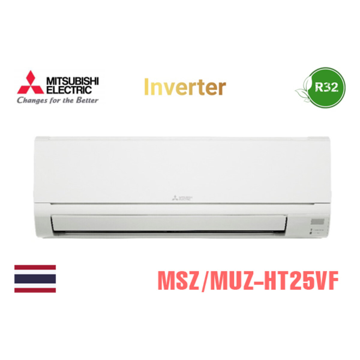 Điều hòa Mitsubishi Electric Inverter 9.000 BTU 2 chiều MSZ/MUZ-HT25VF – ảnh 2