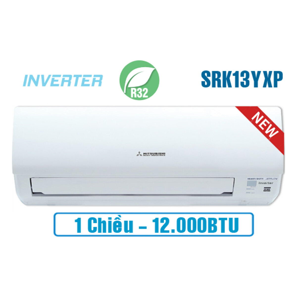 Điều hòa Mitsubishi Heavy Inverter 12.000 BTU 1 chiều SRK13YYP-W5