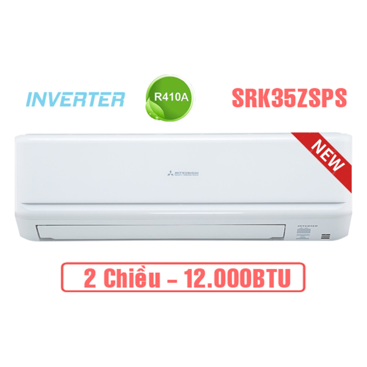 Điều hòa Mitsubishi Heavy Inverter 12.000 BTU 2 chiều SRK/SRC35ZSPS-W5 – ảnh 2