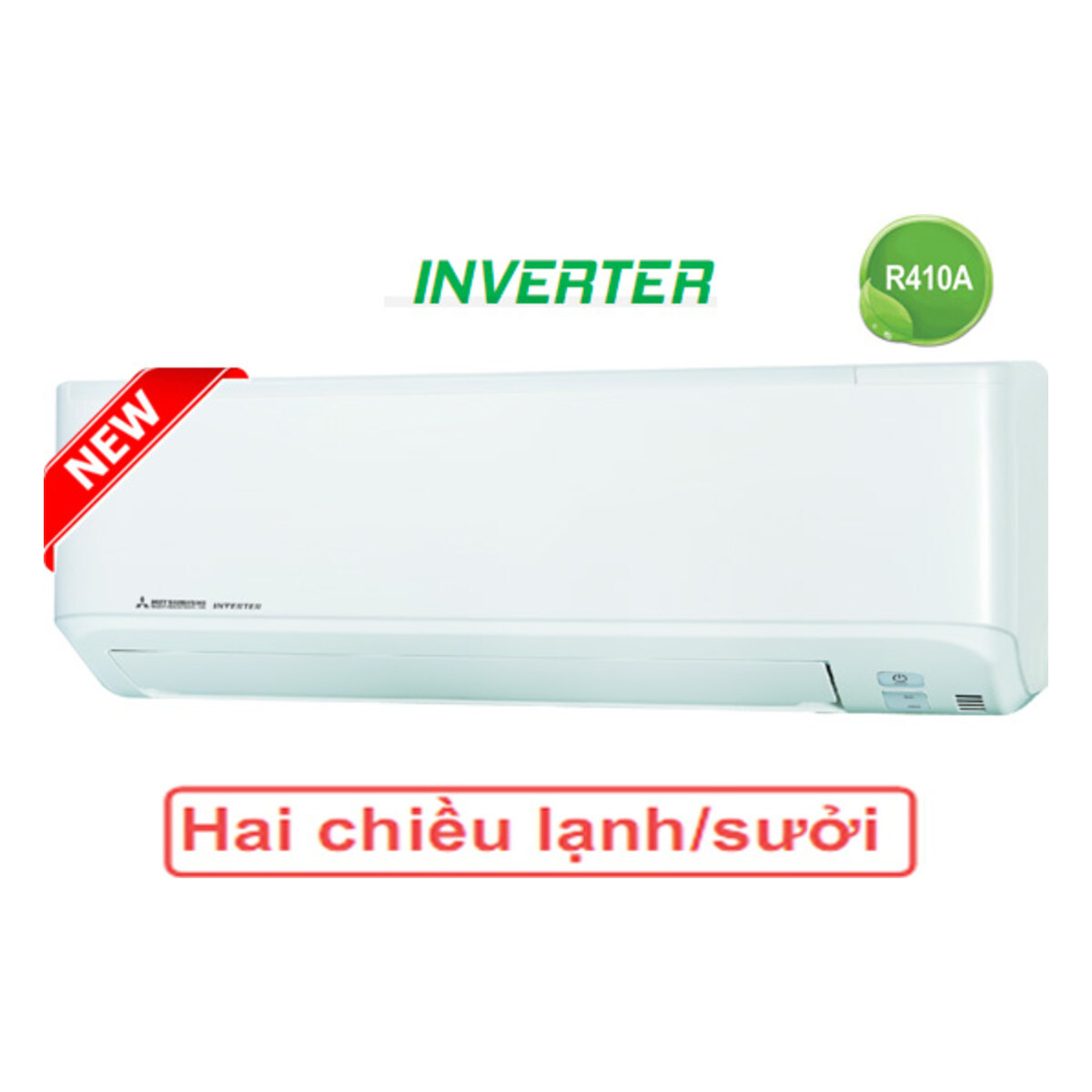 Điều hòa Mitsubishi Heavy Inverter 18.000 BTU 2 chiều SRK/SRC45ZMP – ảnh 2