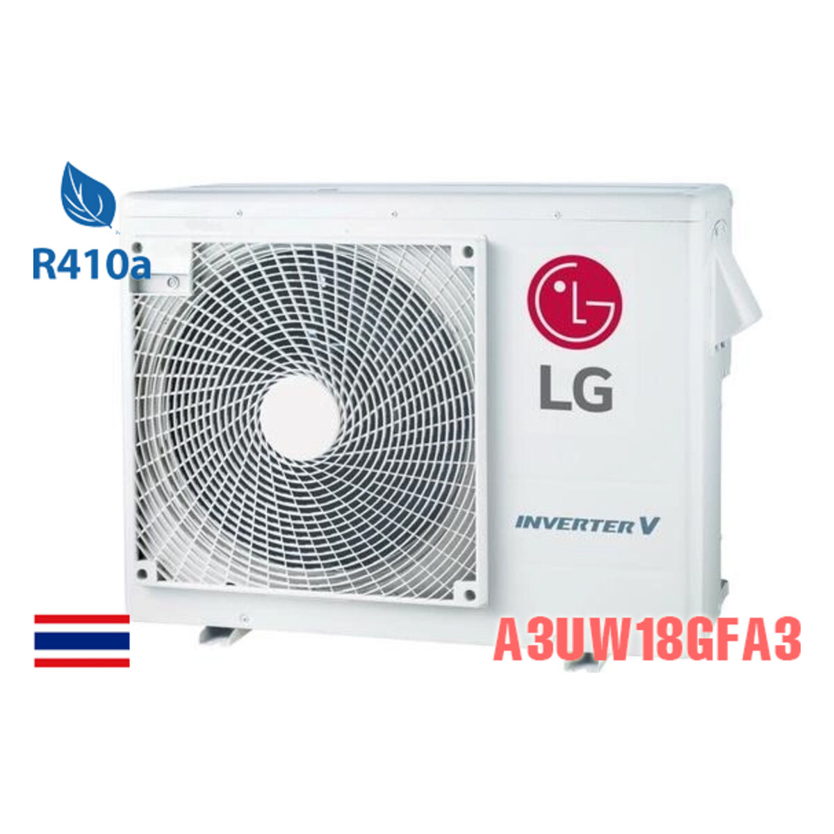 Điều hòa multi LG 5.400 BTU 2 chiều A3UW18GFA3