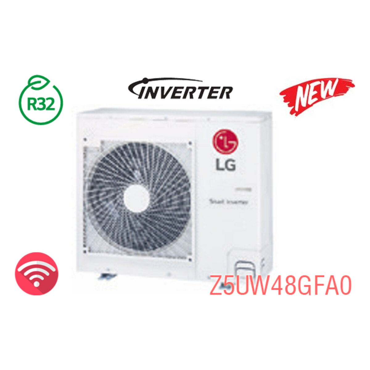 Điều hòa multi LG 5.400 BTU 2 chiều Z5UW48GFA0