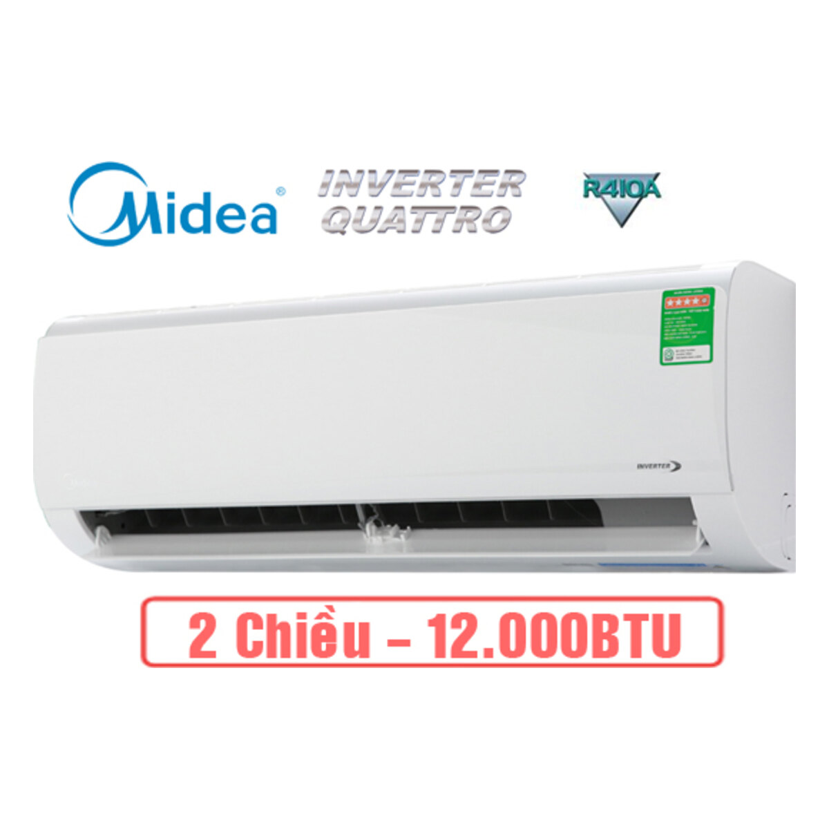 Điều hòa multi Midea 12.000 BTU 2 chiều MSAFBU-12HRD