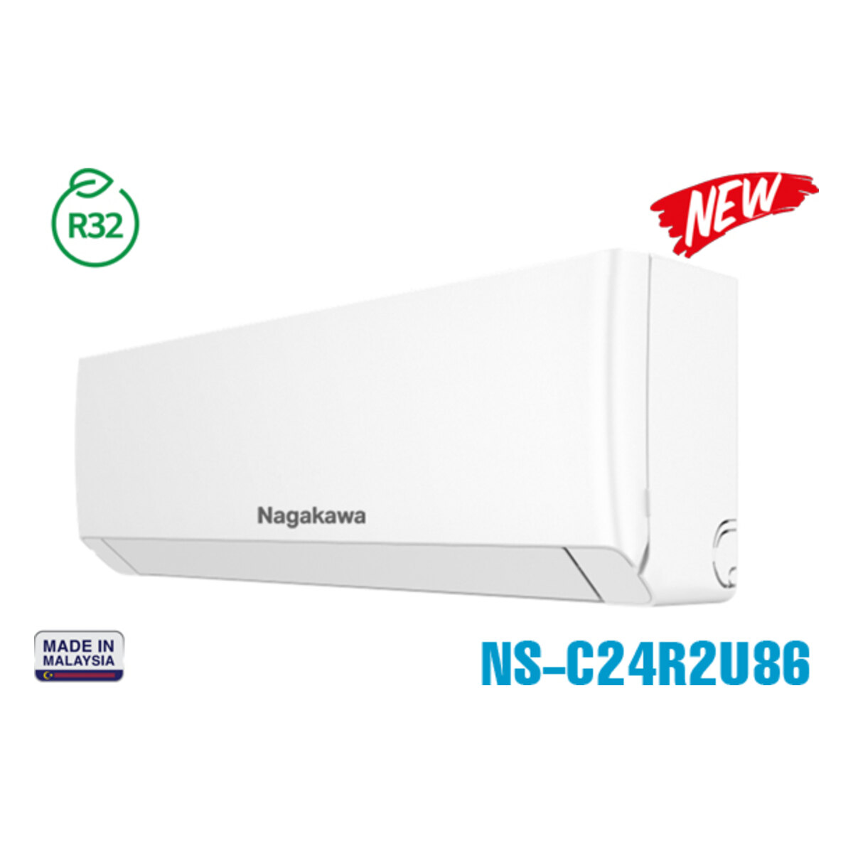 Điều hòa Nagakawa 24.000 BTU 1 chiều NS-C24R2U86