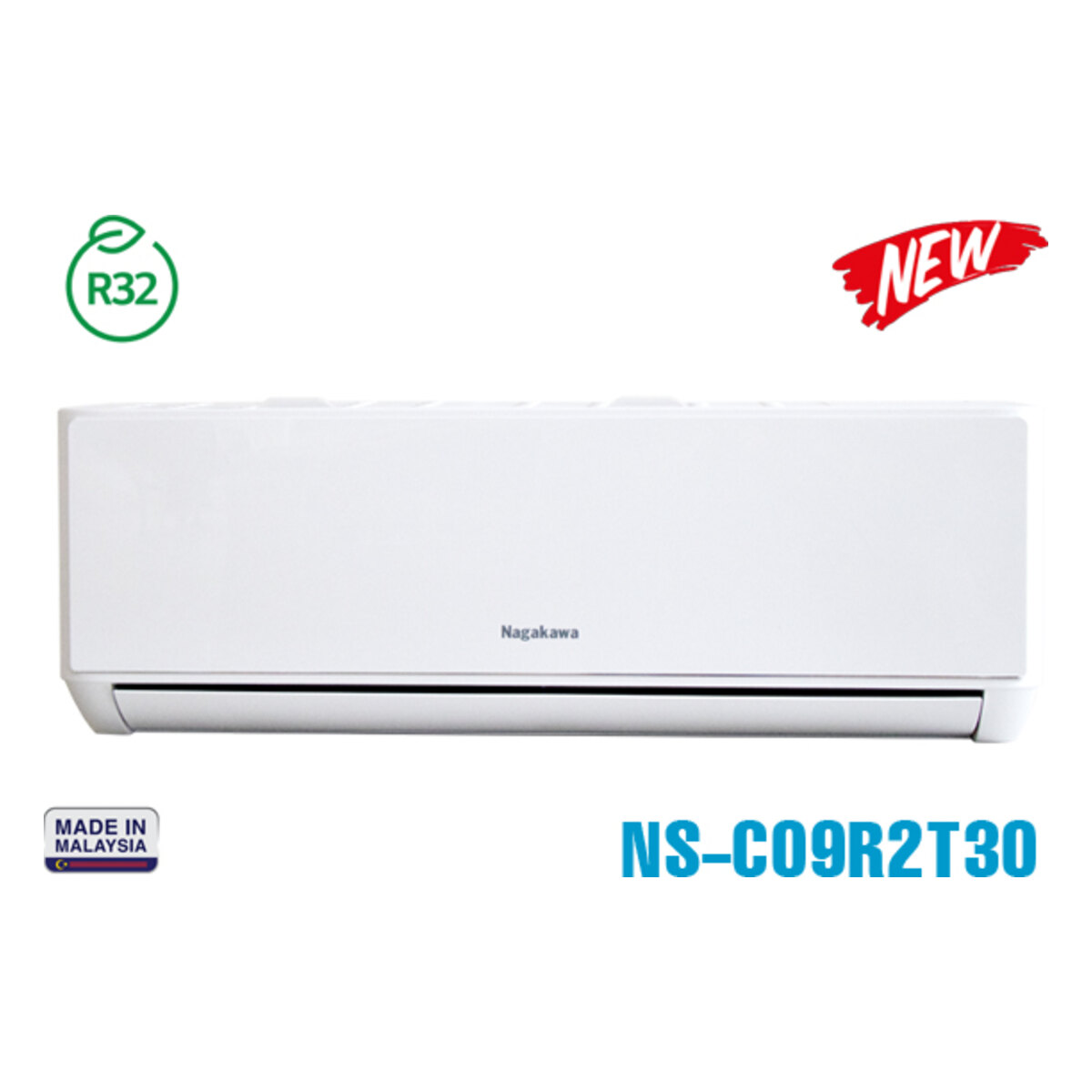 Điều hòa Nagakawa 9.000 BTU 1 chiều NS-C09R2T30